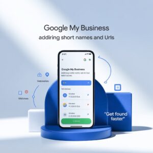 google my business short name
