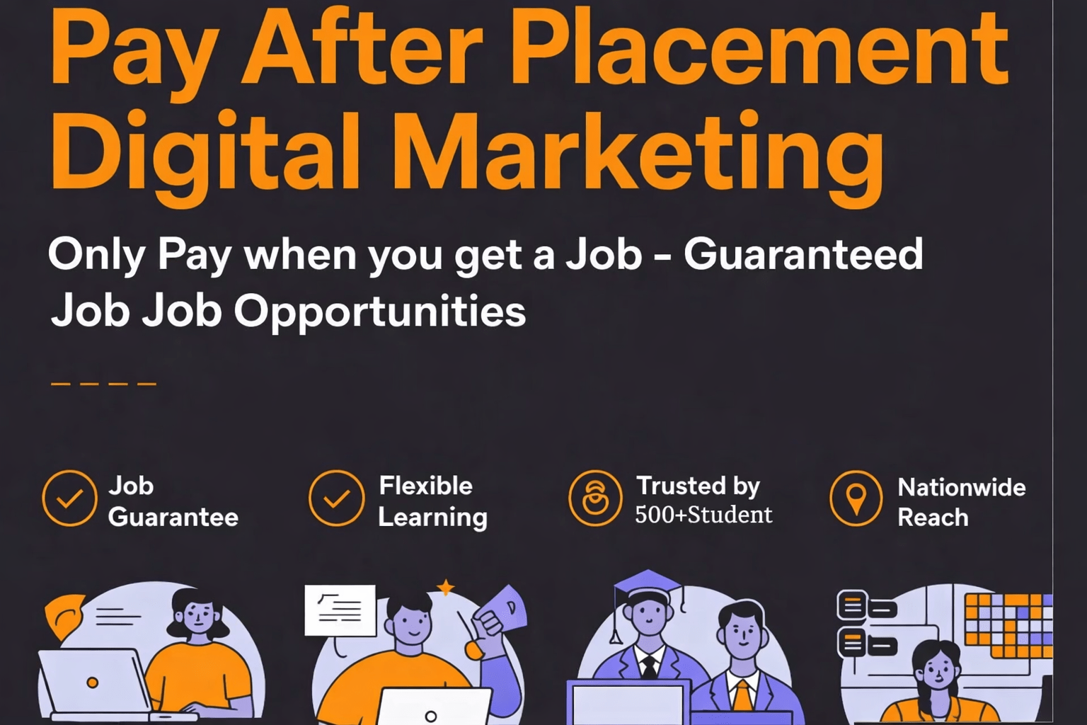 Pay After Placement Digital Marketing Course